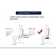 thumbnail image 2 of Cojín de anillo ortopédico hecho de espuma viscoelástica, cojín en forma de dona para aliviar el dolor de hemorroides (almorranas), adecuado para silla de ruedas, asiento de coche, 2 of 5