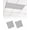 Black, variant on Sage Green Striped Fluorescent Light Covers for Ceiling Lights 4x2 feet,1 Pack Magnetic Light Filters for Classroom,Sage Green White Stripes Farmhouse Fluorescent Light Shade Panel for Office School