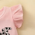 thumbnail image 5 of Fesfesfes Girl Outfits Size 10-12 Toddler Baby Girls Ribbed Sleeveless Top Print Dress Clothes Suit 9-12 Months, 5 of 9