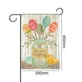 thumbnail image 3 of Bandera de Pascua con conejito de dibujos animados Festival bandera yardas bandera decoración de jardín de Pascua Hugtrwg Para estrenar, 3 of 9