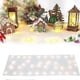 thumbnail image 2 of 2025 White Snowflake Blanket 180x45cm Polyester Soft Warm Holiday Home Decor, 2 of 5