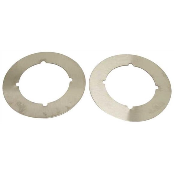 2-Pbsp-135-630 Don Jo Scar Plate 3-1/2 In. O.D. Stainless Steel 2/Pk