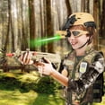 thumbnail image 2 of Disfraz de soldado de combate militar para niños con casco DeaO, 2 of 9