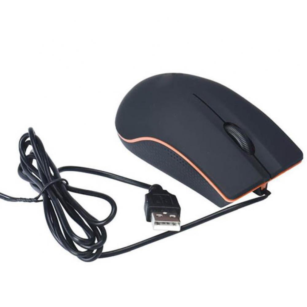 1200 DPI USB 2.0 Wired Optical Scroll Mouse Mice for PC Laptop Desktop Computer 
