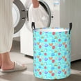 thumbnail image 5 of Goofa Sea animals Printed Circular Hamper,Laundry Basket with Handles,Storage Baskets Foldable,Large Capacity Laundry Hamper-Medium, 5 of 6