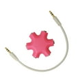 thumbnail image 2 of 2PCS Mix Colors 3.5mm Snowflake Shape 5 Way Stereo Audio Splitter Jack Earphone Headphone Adapter, 2 of 5