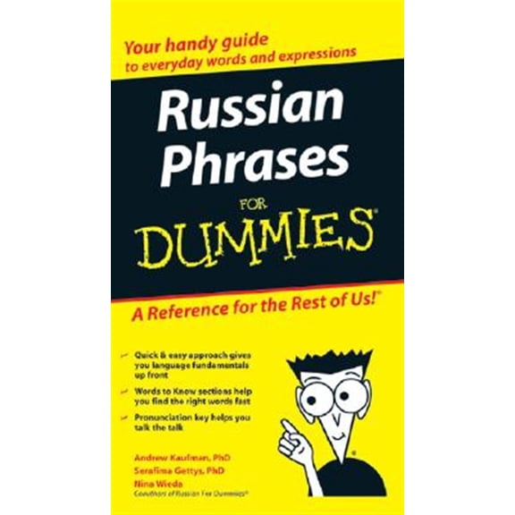 Pre-Owned Russian Phrases for Dummies (Paperback) 0470149744 9780470149744