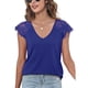 thumbnail image 1 of Camisa de encaje para mujer, Camisa de encaje para mujer, Top de verano para mujer, Camisa de encaje con escote en V, rendimiento de alta gama, 1 of 8