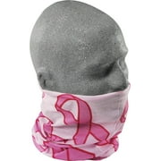 Zan Headgear 100 Percentage Polyester Ribbon Motley Tube (Pink) Pink Ribbon