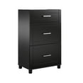 thumbnail image 1 of Callahan 24" 3 Drawer Base Cabinet, Black, 1 of 9