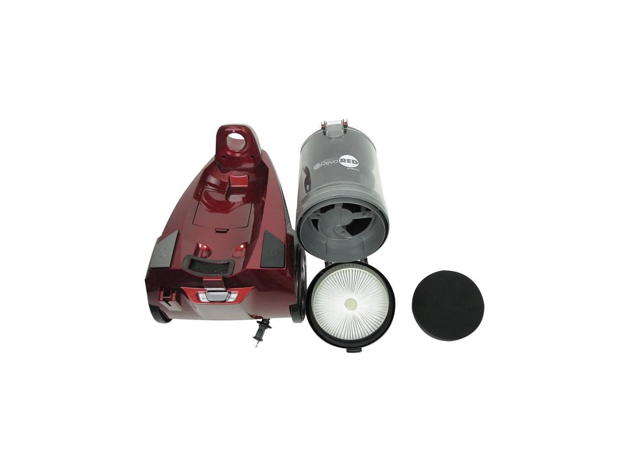 Atrix Revo Red Bagless HEPA Canister Vacuum