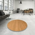 thumbnail image 4 of Ahgly Company Machine Washable Indoor Rectangle Abstract Papaya Orange Area Rugs, 7' x 9', 4 of 7