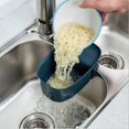 thumbnail image 3 of Cesta coladora para fregadero de cocina, colador de plástico para fregadero, cesta colgante de malla para residuos de cocina, colador de alimentos, cesta de almacenamiento de alimentos, 3 of 5