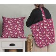 thumbnail image 5 of Soimoi Pink Modal Satin Fabric Rainbow & Unicorn Animal Fabric Prints By Yard 42 Inch Wide, 5 of 5