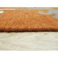 thumbnail image 5 of EORC Rust Handmade Wool Traditional Suzani Kilim Rug, 5'6 x 8'-Color:Rust,Material:Wool, 5 of 9