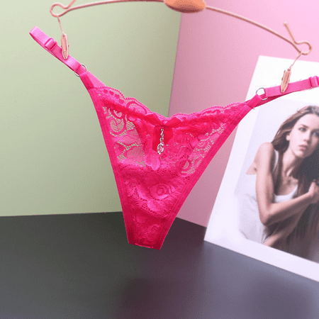Fulorrnie Underwear for Women Plus Size Thong No Show Comfort Panty Cute Elastic Waist Stretchable Seamless Panties  A  One Size