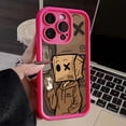 thumbnail image 3 of Caja de dibujos animados hombre patrón funda de teléfono de silicona para iPhone 16 15 14 13 12 11 Pro Max XS X XR 7 8 Plus 16 cubierta suave de caramelo a prueba de golpes, 3 of 5
