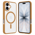 thumbnail image 1 of Funda Transparente con Color DESIERTO Compatible con MagSafe para iPhone 17, Protección Antigolpes Ultrafina, TPU + Silicona Resistente, 1 of 6