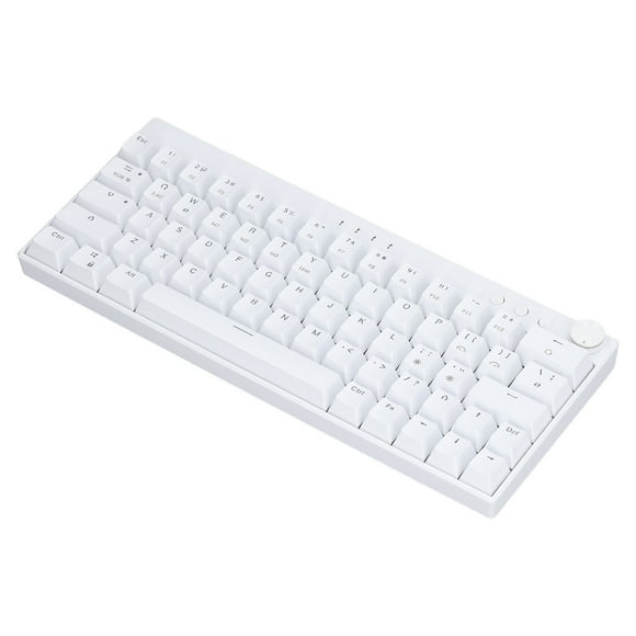 Mechanical Keyboard, Ergonomic Layout Wired Mechanical Keyboard 64 Key RGB Backlight for Office Blue Switch,Linear Action Switch,Red Switch,Brown Switch