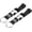 Black, variant on 2Pcs Add A Bag Luggage Strap, 6-12 Inch Adjustable Suitcase Belt Travel Accessories, Connector for Carry-on Baggage, Rose Red