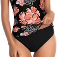 thumbnail image 3 of Traje de baño para Mujer Correas de Cuello Regulables Talle Alto Estilo Casual Trajes de baño Divididos cómodos y Elegantes para Fiestas en la Playa Tipo 9 XXL, 3 of 5