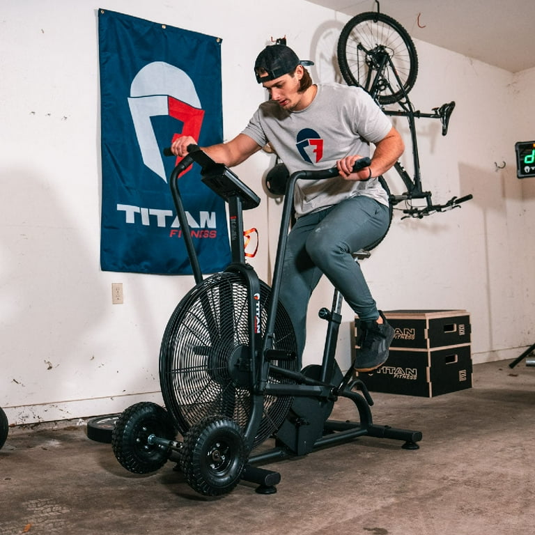 Titan fitness stationary bike sale