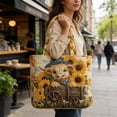 thumbnail image 4 of Cow Quilted Tote Bag Travel Handbag Ideal For Going To The Market And Doing Business And Traveling Or Leisure, 4 of 7