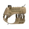 thumbnail image 2 of Chew Proof Dog Harness for Large Breeds, Heavy-Duty Nylon Vest (Neck 18.1”-31.5”), for Powerful Chewers like Huskies, Shepherds, Mastiffs., 2 of 3