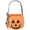 Orange, variant on Kjfeif 3Pcs Reusable Pumpkin Candy Bucket with Delicate Bow Embroidery, Handheld Halloween Basket for Kids Trick or Treating, Festival Storage Bag, Cute Seasonal Accessory