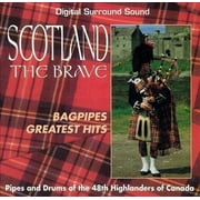 Pre-Owned - Scotland the Brave: Bagpipes Greatest Hits by Forty-Eighth Highlanders (CD, May-1993, Compendia Music Group)
