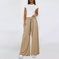 thumbnail image 5 of "Elegant Women's Flowy Drawstring Palazzo Pants Versatile Comfortable Yoga Bottoms" plus Size Yoga Pants Womens Casual Pants Petite Stretch Pants for Women Work Casual plus Size Womens Sweatpants, 5 of 6
