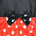 thumbnail image 4 of Toddler Girl Polka Dots Fancy Dress Mini Mouse Birthday Party Costum, 4 of 6
