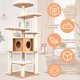 thumbnail image 5 of Árbol para Gatos Costway 176 cm Actividad Multinivel con Casita Rascador Plataformas Columnas de Cuerdas de Sisal, 5 of 9
