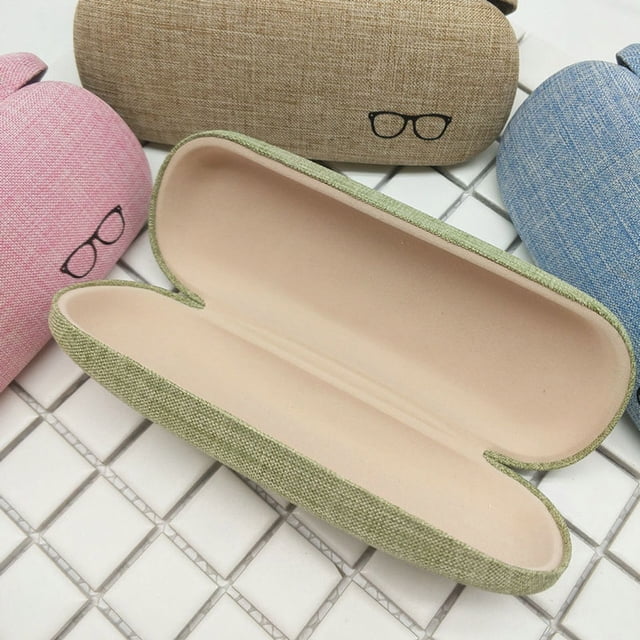 unbranded 1Ud Estuche Para Gafas De Lino Práctico Con Protección Duradera Y Retro