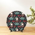 thumbnail image 6 of Wukai Gnome With Mushroom 2 Print Decorative Plate for Display,Bone China Decorative Plate, Ceramic Dinner Plate with Stand, Vertical Ceramic Plate-8in, 6 of 6