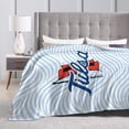 thumbnail image 4 of University of Tulsa Fleece Blanket, Very Soft Microfiber Flannel Blanket for Couch Warm and Cozy for All Seasons, 4 of 6