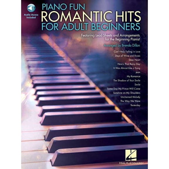 Piano Fun - Romantic Hits for Adult Beginners, (Paperback)