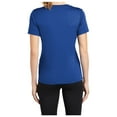 thumbnail image 3 of Yellow Rooster Women's PosiCharge Competitor V-Neck Tee True Royal 2XL, 3 of 7
