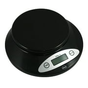 American Weigh Scales 5KBOWL-BK Digital Kitchen Scale Black
