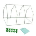 thumbnail image 3 of Almencla Mini Serre Portable Support de Plante pour Jardinage Extérieur Patio 80cmx150cm, 3 of 8