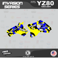 thumbnail image 2 of Kalair GFX Graphics Kit for Yamaha YZ80 (1993-2001) Invasion Series, 2 of 5
