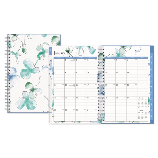 Blue Sky Lindley Weekly/Monthly Wirebound Planner ,PLANNER,WK/MO,LNDY,5X8