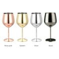 thumbnail image 5 of Stainless Steel Wine Glass Large Capacity Wedding Home Kitchen Dining Bar 500ML Champagne Glasses, 5 of 19