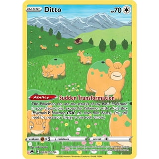 Ditto V Shining Fates Holo Ultra Rare Pokemon Card Fleece Blanket