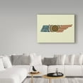 thumbnail image 3 of Trademark Fine Art 'Tennessee State Map' Canvas Art by Lanre Adefioye, 3 of 3