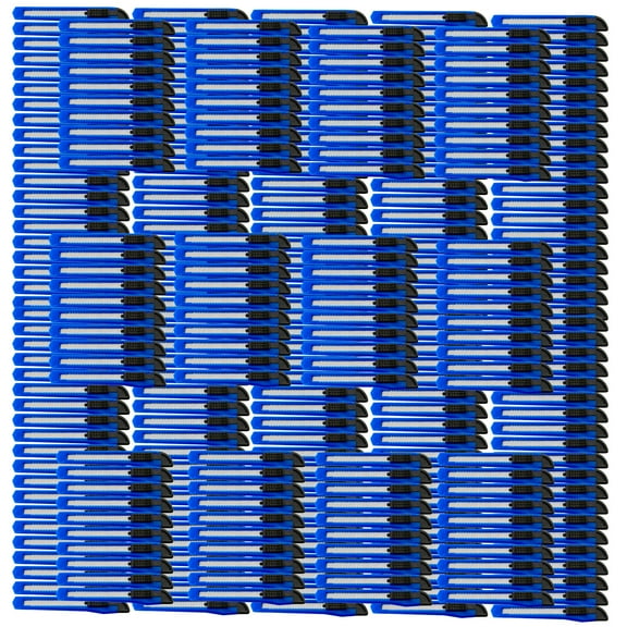 500 Blue Utility Knife Box Cutters Heavy Duty Industrial Strength