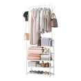 thumbnail image 1 of Rack Ropero Armable Perchero Organizador Ropa Multifuncion Marthing Organizador de Ropa Mutifuncional Armado Facil y Dinamico, Mueble Organizador Portatil de ropa, zapatos, bolsos y accesorios, 1 of 9