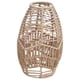thumbnail image 1 of Matsuzay Pantalla colgante colgante de ratán de cuerda para de comedor Decoración del hogar XH22-039 23x10.5x6.8CM, 1 of 1