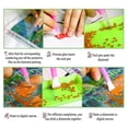 thumbnail image 3 of Diamond Painting Kits for Adults Kids, DIY 5D Diamond Painting Kits Full Drill Diamond Art Diamond Embroidery Paintings for Home Wall Decor, 12x16inch A22, 3 of 3