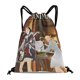 thumbnail image 1 of Los Colores Interiores Mochila de Cuerdas para Deportes y Gimnasio, Bolsa de Cuerdas Resistente al Agua, Bolsa Cinch, 30×40cm, 1 of 6